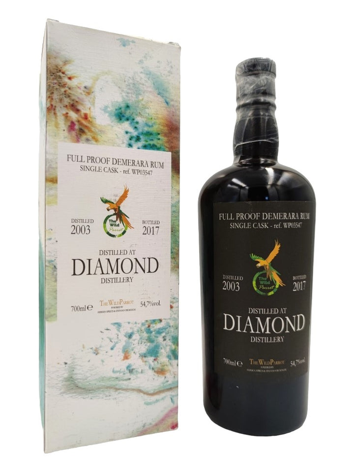 Diamond 2003/2017 14yo 54,7% Guyana cask#03547 The Wild Parrot