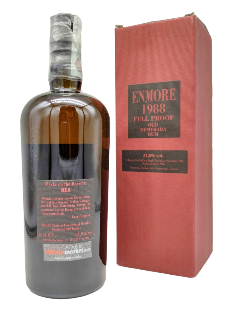 Enmore 1988 20yo 51,9% Full Proof Old Demerara