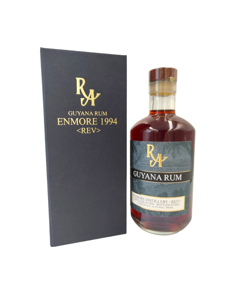 Enmore 1994 27yo 53,1% cask#218 REV Guyana Rum Artesanal with box