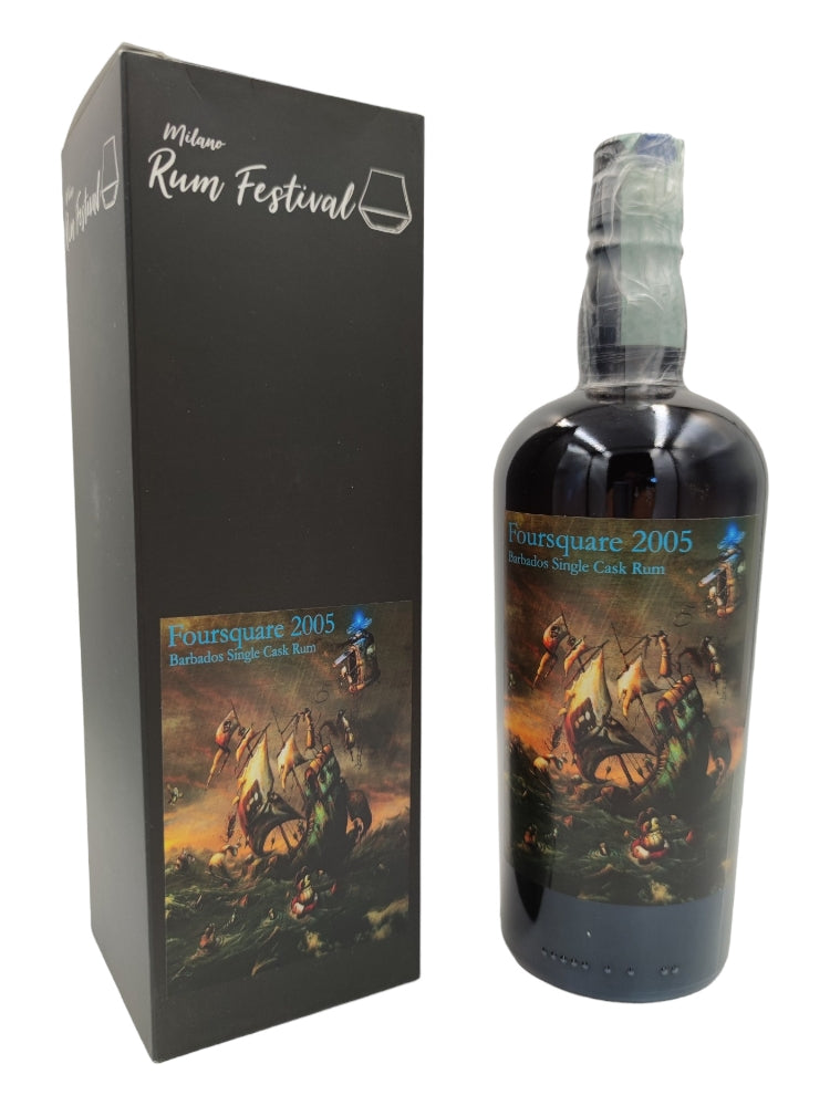 Foursquare 2005/2018 12yo 57% Milano Rum Festival