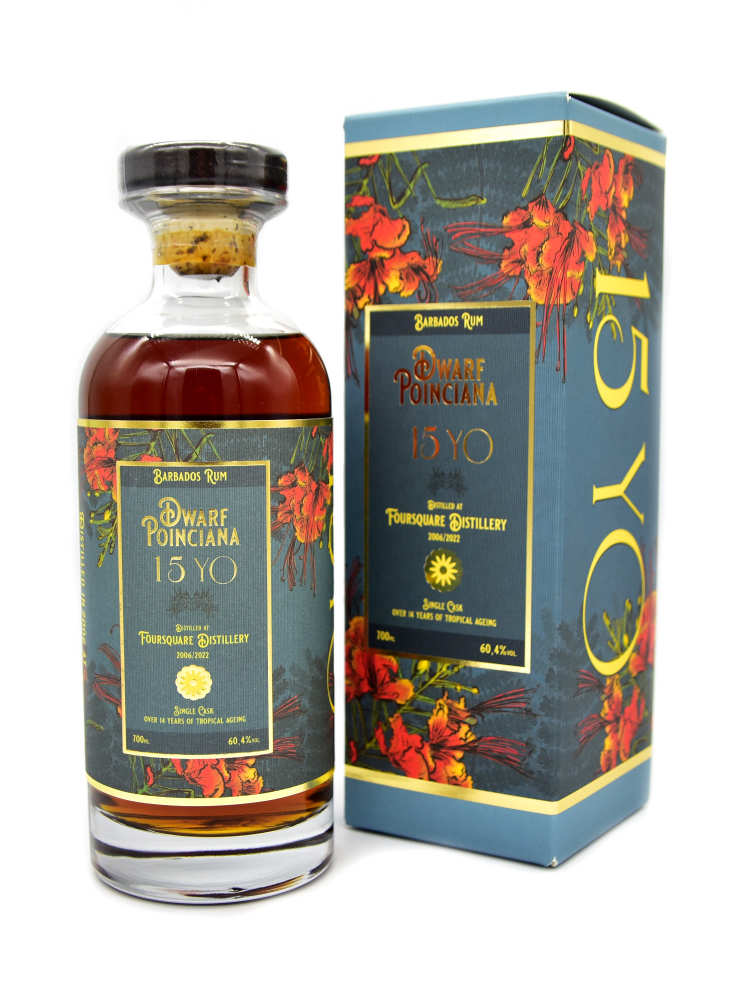 Foursquare 2006/2022 Dwarf Poinciana 15yo 60,4% cask#105 Distilia for Catawiki