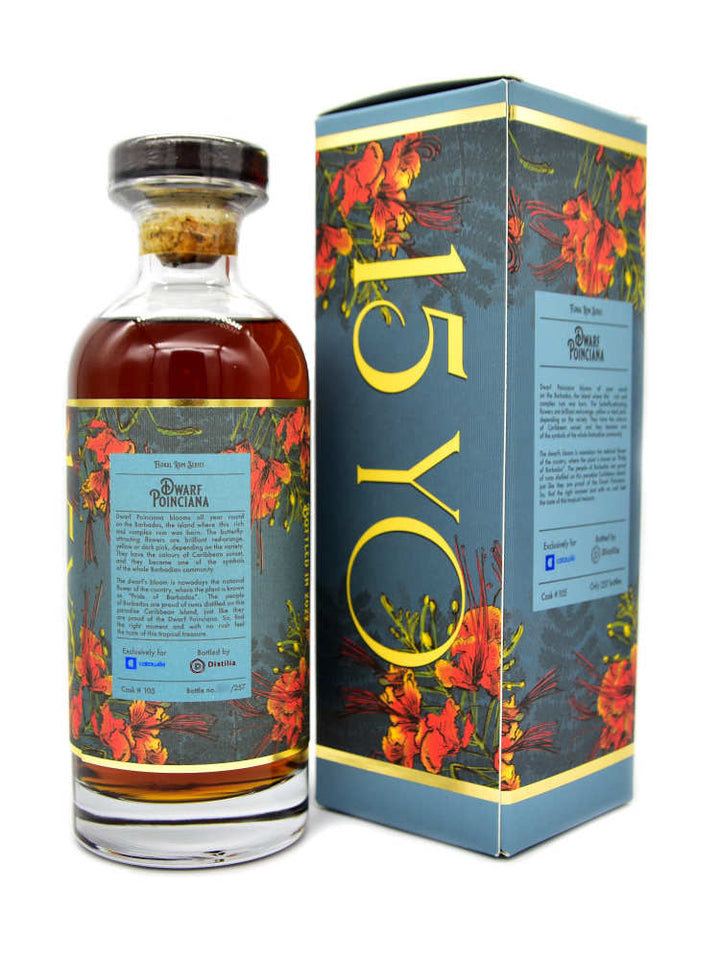 Foursquare 2006 Dwarf Poinciana 15yo 60,4% cask#105 Distilia for Catawiki