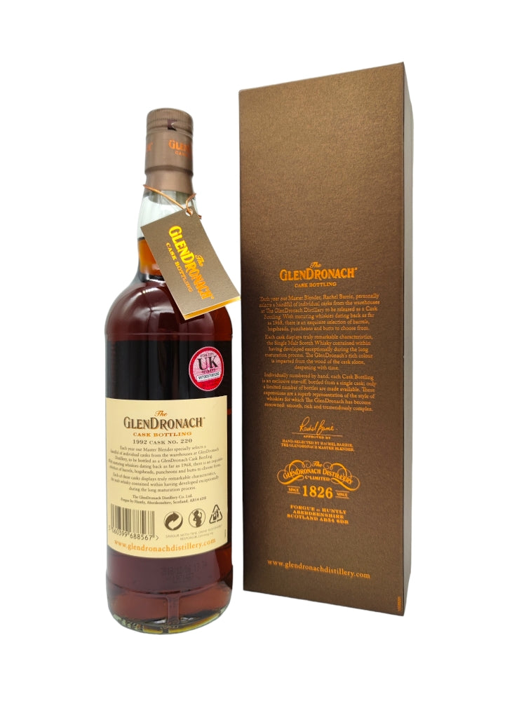 Glendronach 1992 26yo 54,7% cask#220