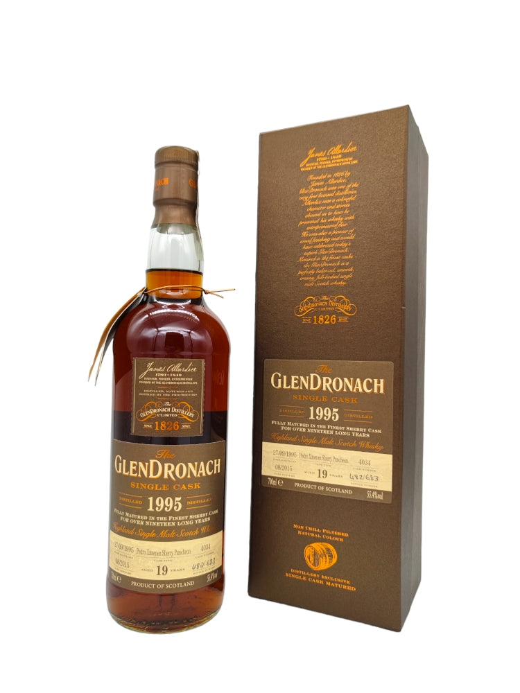 Glendronach 1995 19yo 55,4% cask#4034