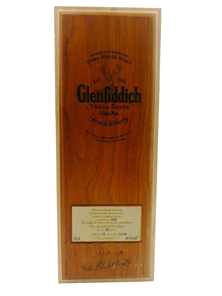 Glenfiddich 1972/2005 32yo 47,1% cask#16036 Vintage Reserve