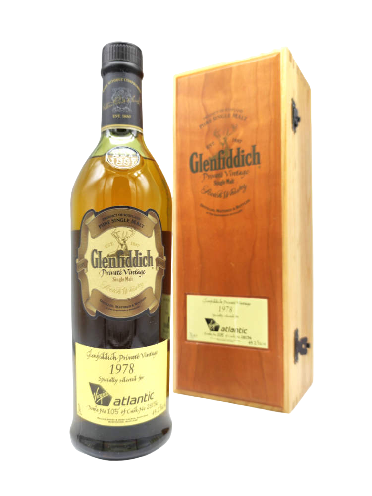 Glenfiddich 1978 49,2% cask #28136 Virgin Atlantic