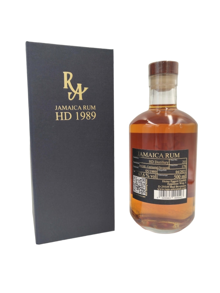 Hampden 1989/2021 31yo 67,6% Jamaica HD Rum Artesanal