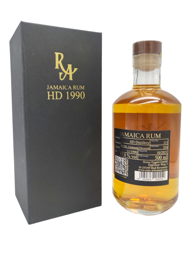 Hampden 1990/2021 30yo 57,8% cask#213 Jamaica Rum Artesanal with box