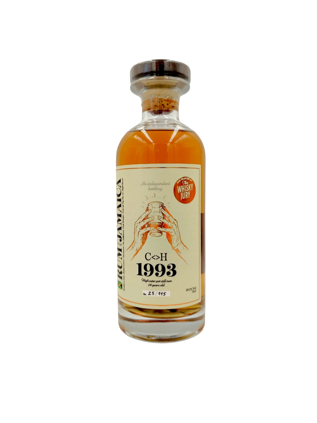 Hampden 1993 28yo 59,1% Rum from Jamaica The Whisky Jury