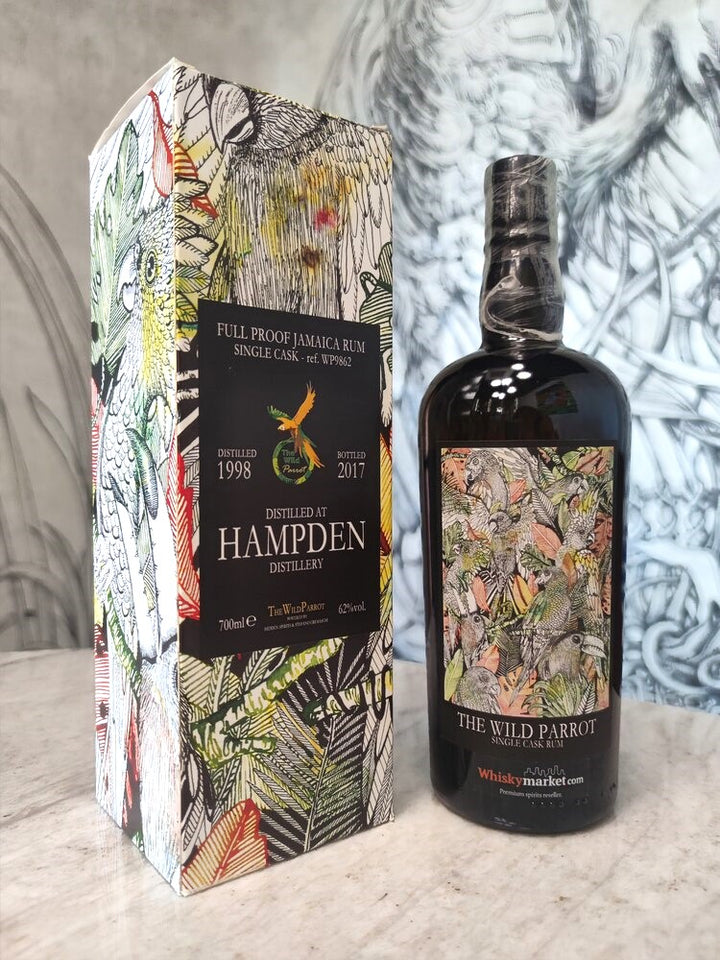 Hampden 1998/2017 19yo 62% Jamaica cask#WP9862 The Wild Parrot