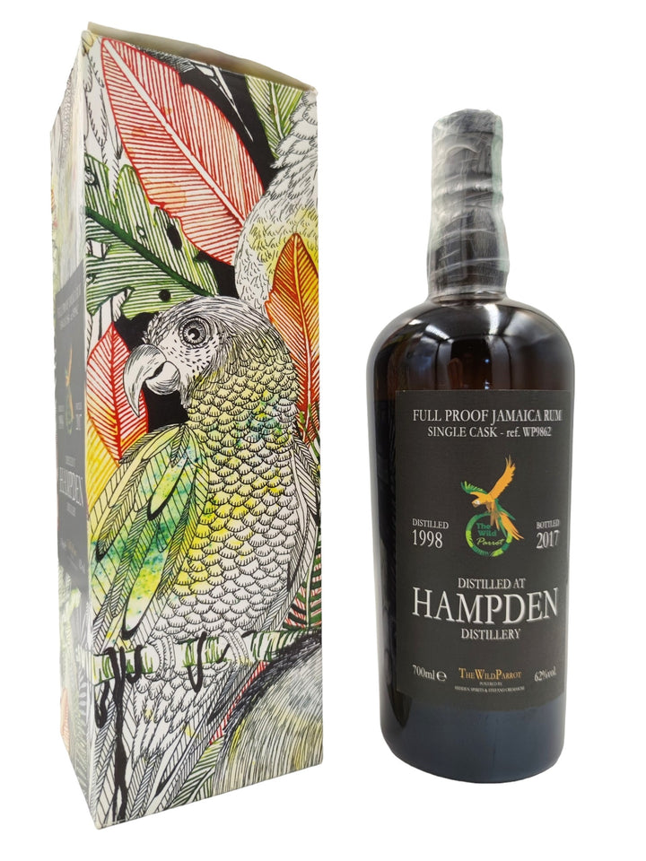 Hampden 1998/2017 19yo 62% Jamaica cask#WP9862 The Wild Parrot