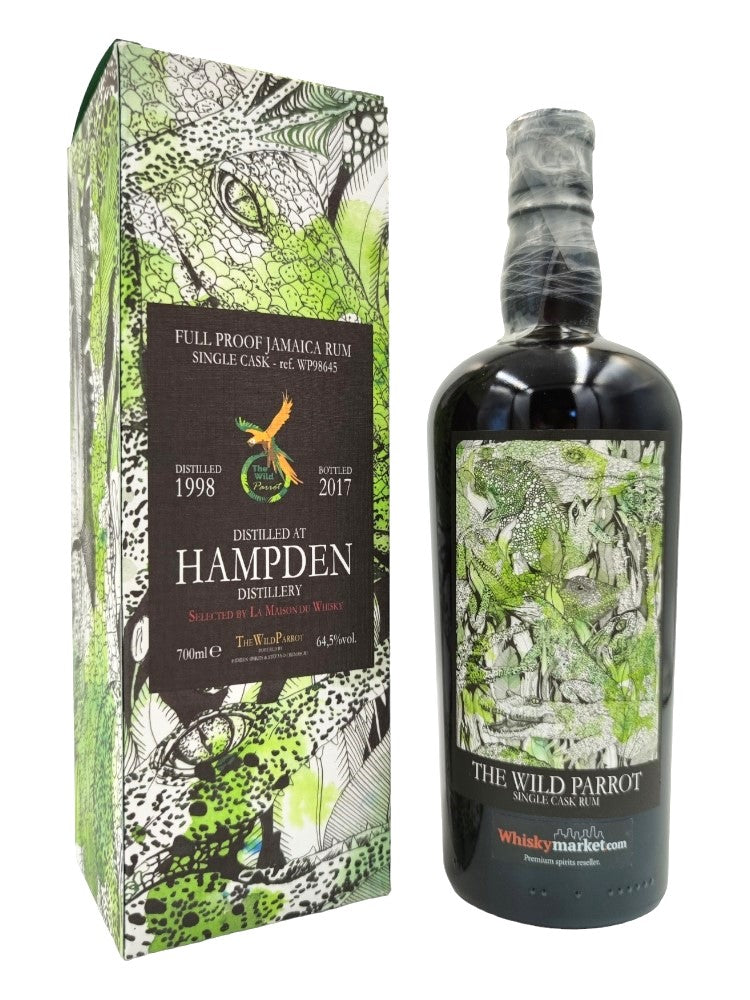 Hampden 1998 19yo 64,5% Jamaica cask#WP98645 The Wild Parrot