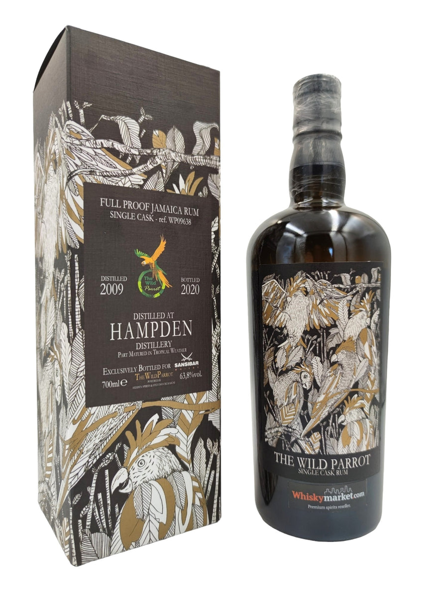 Hampden 2009/2020 11yo 63,8% Jamaica cask#WP09638 - The Wild Parrot