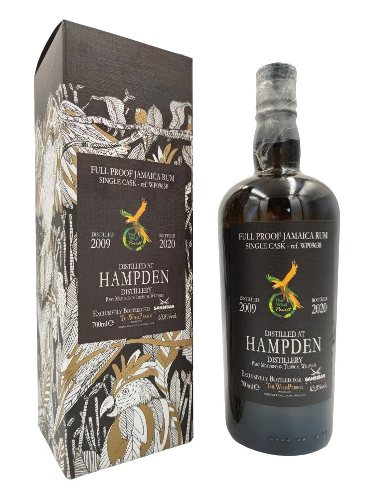 Hampden 2009/2020 11yo 63,8% Jamaica cask#WP09638 The Wild Parrot