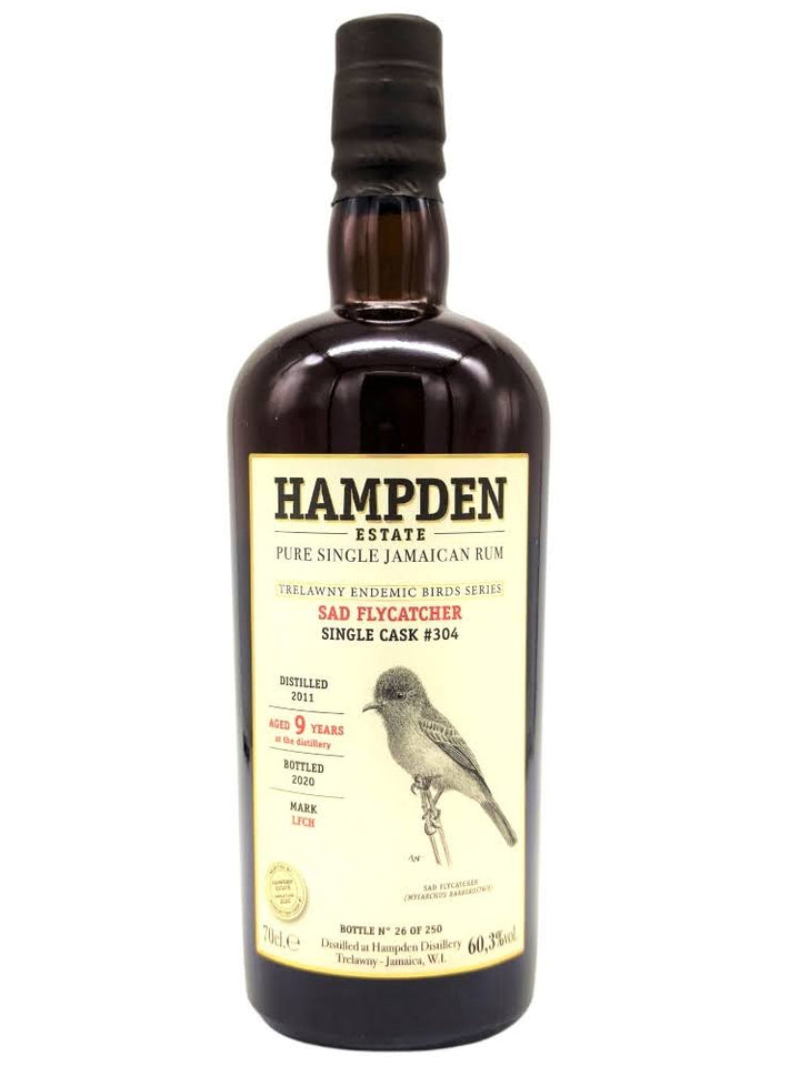 Hampden LFCH 2011 9yo cask#304 Sad Flycatcher Trelawny Endemic Birds