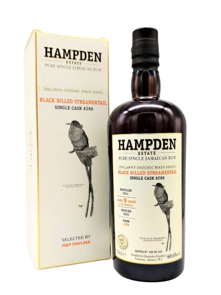 Hampden LFCH 2011 9yo cask#286 Black Billed Streamertail Trelawny Endemic Birds