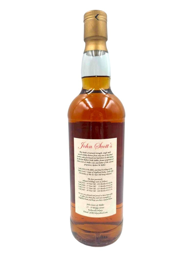 Highland Park 1967/2009 42yo 50,3% cask#6282 John Scott’s