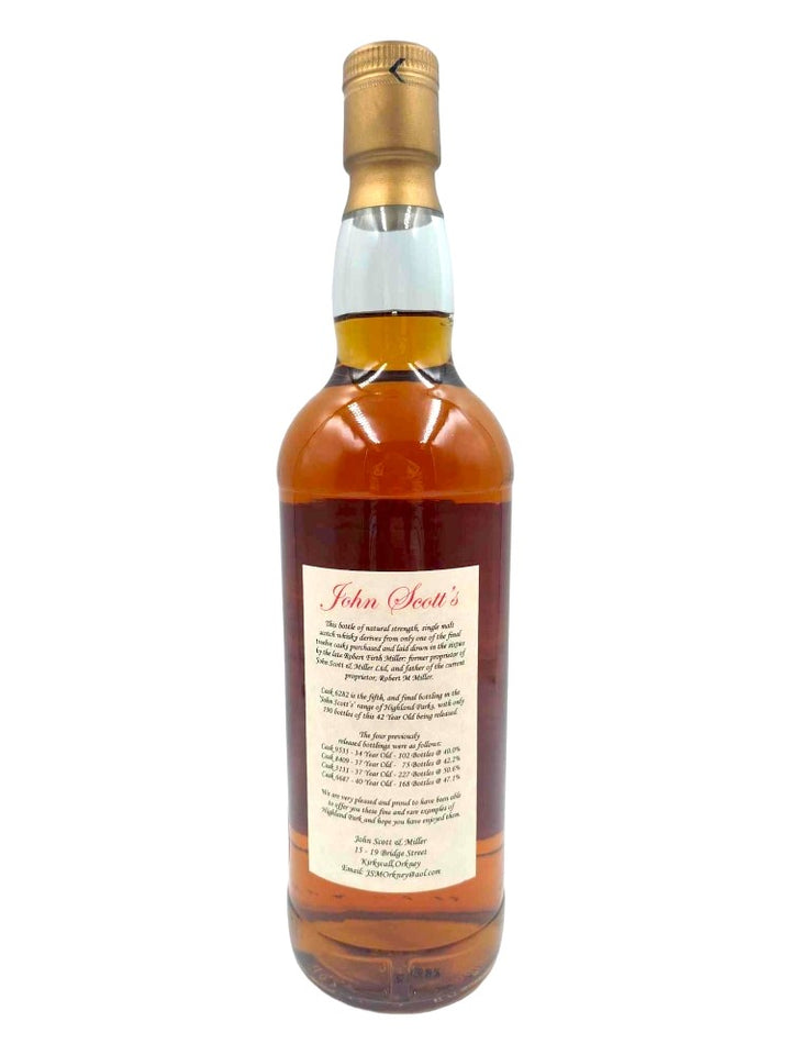 Highland Park 1967/2009 42yo 50,3% cask#6282 John Scott's bottle