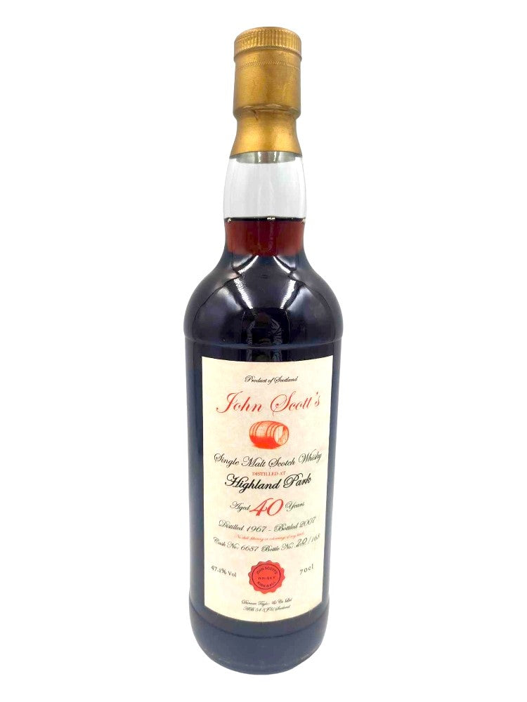 Highland Park 1967 40yo John Scott's