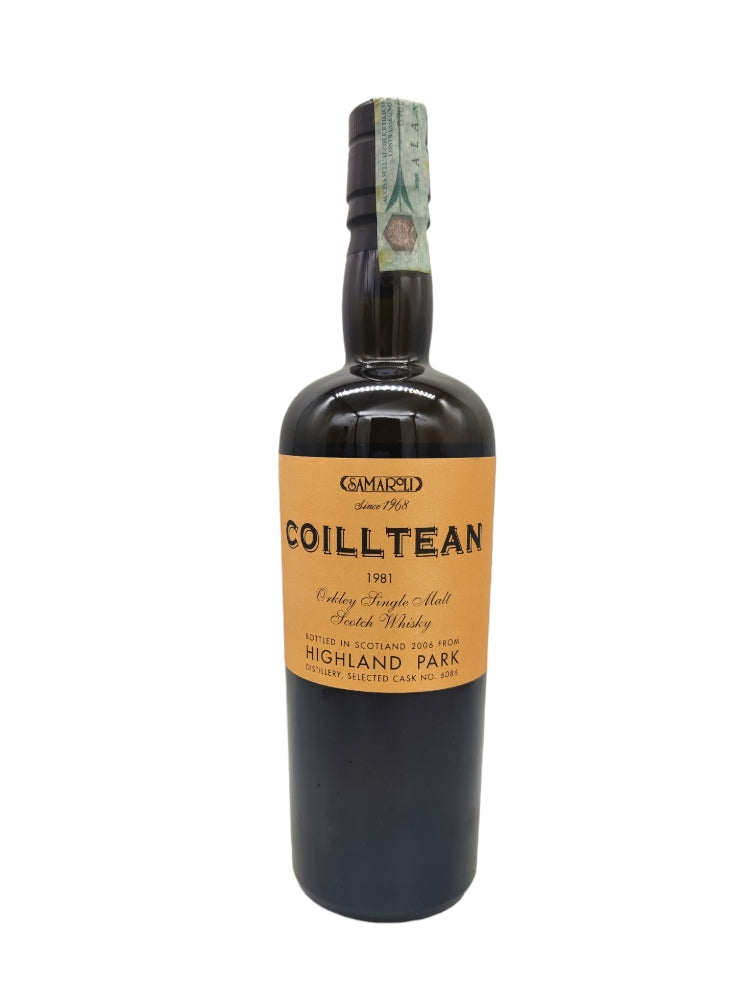 Highland Park 1981 Samaroli Coilltean 45% cask#6086