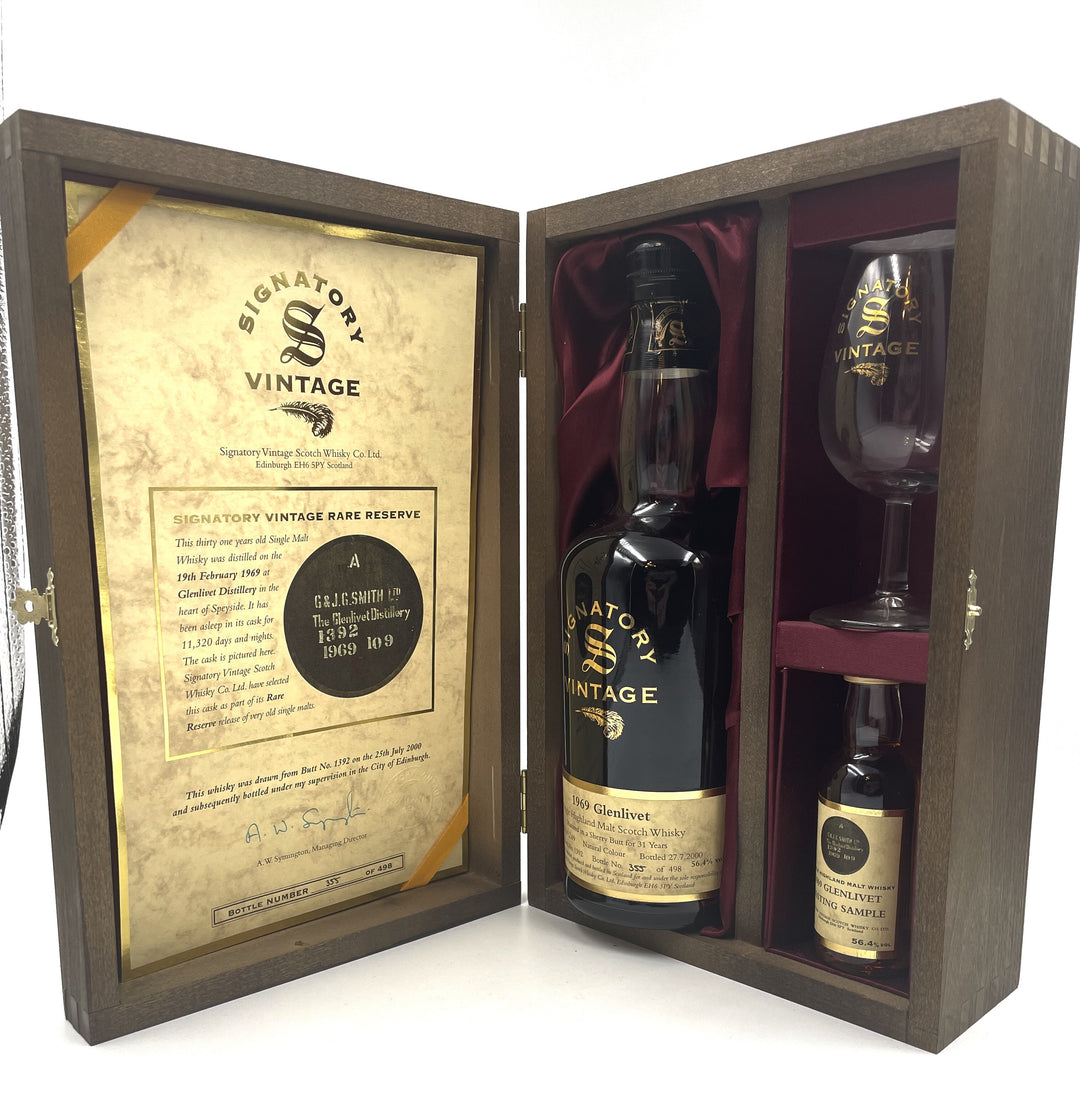 Glenlivet 1969 SV Vintage Collection Rare Reserve Sherry Butt #1392 56.4%