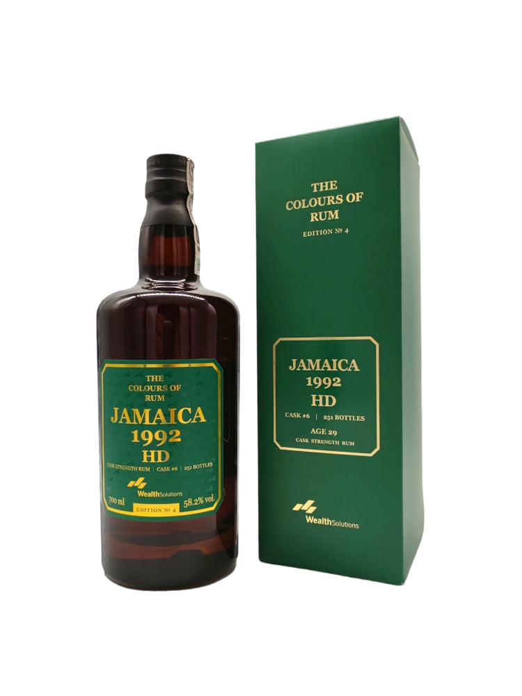 Jamaica Ed. 4 1992/2022 29yo 58,2% cask#6 HD The Colours of Rum