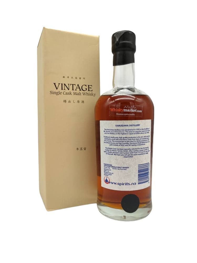 Karuizawa 1973/2008 35yo 56,0% cask#6249 Vintage Martin's Selection of Single Cask