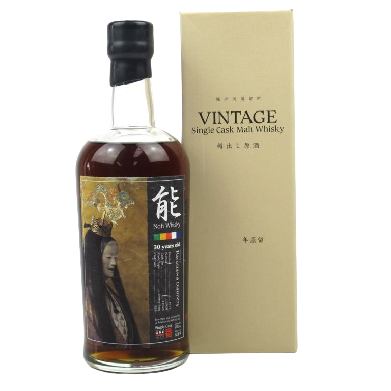 Karuizawa 1977/2008 30yo 62,8% cask#7026 Noh Whisky Kamiasobi