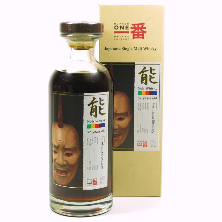 Karuizawa 1980/2012 32yo 50,4% cask#7614 Noh Whisky Shunkan