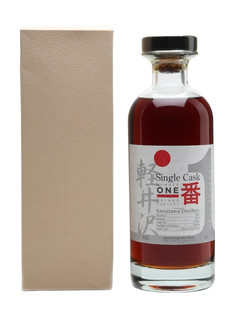 Karuizawa 1981/2009 28yo 59,6% cask#7981 Single Cask Number One Drinks Company