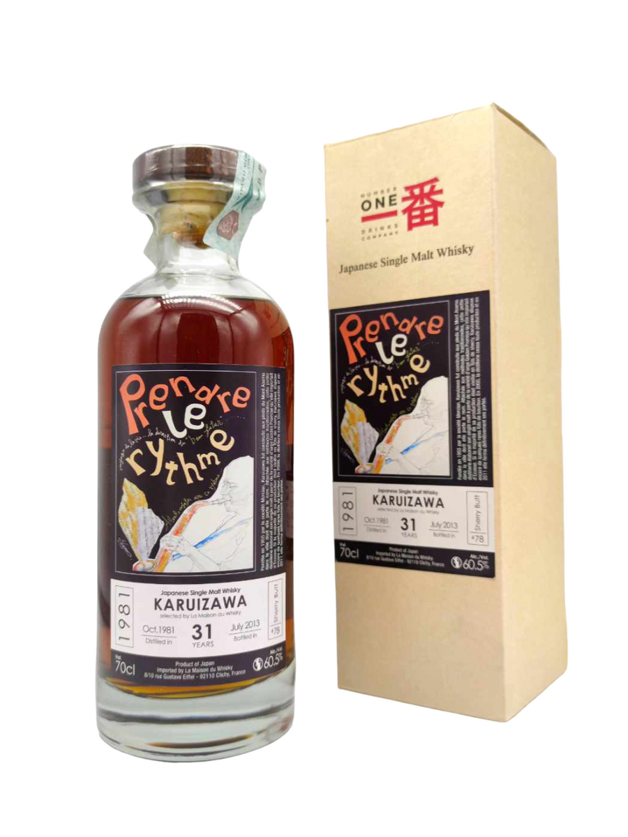 Karuizawa 1981/2013 31yo 60,5% cask #78 Prendre le rythme