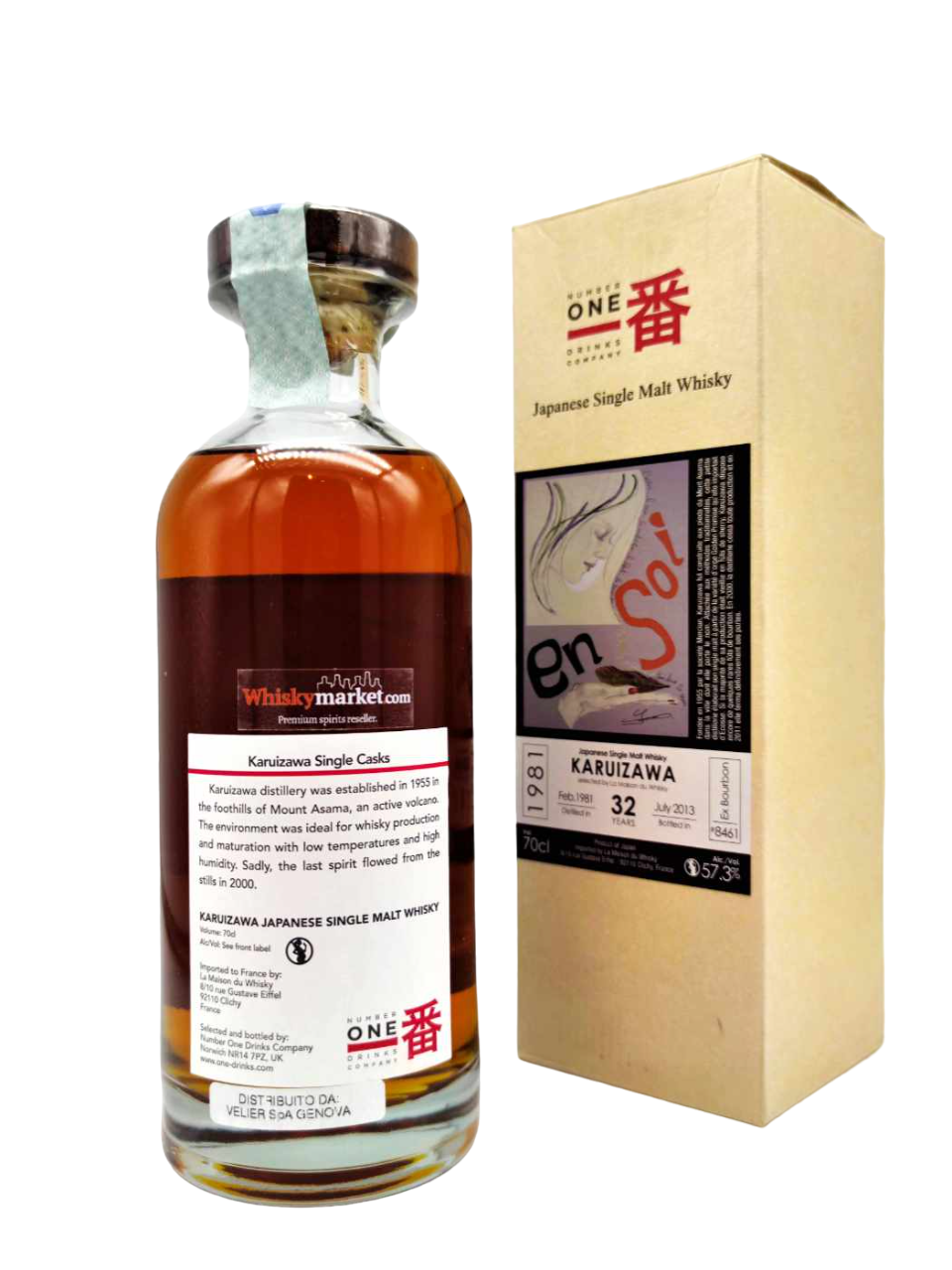 Karuizawa 1981 32yo 57,3% cask#8461 en Soi