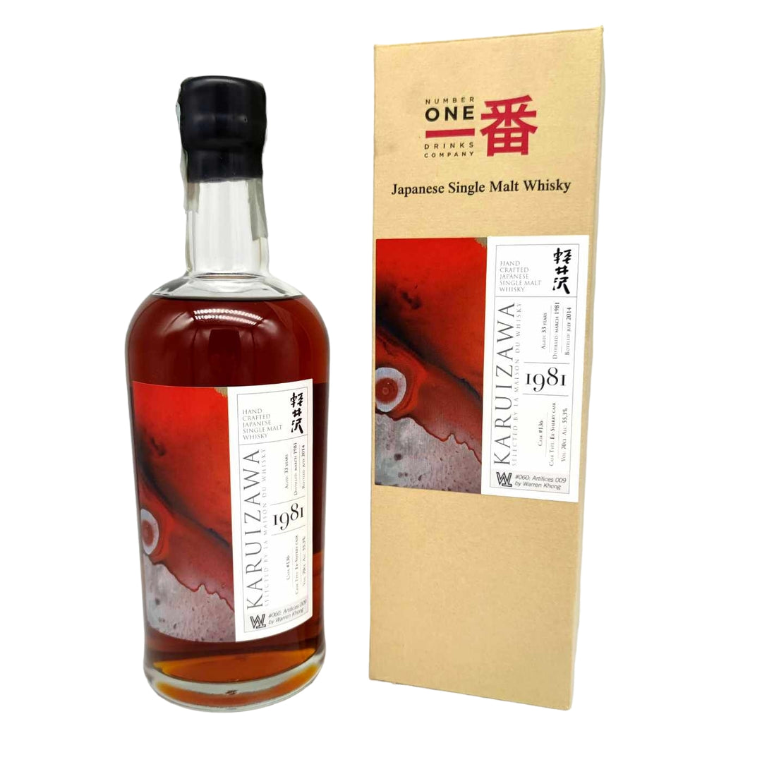 Karuizawa 1981/2014 33yo 55,3% cask#136 Artifices Serie