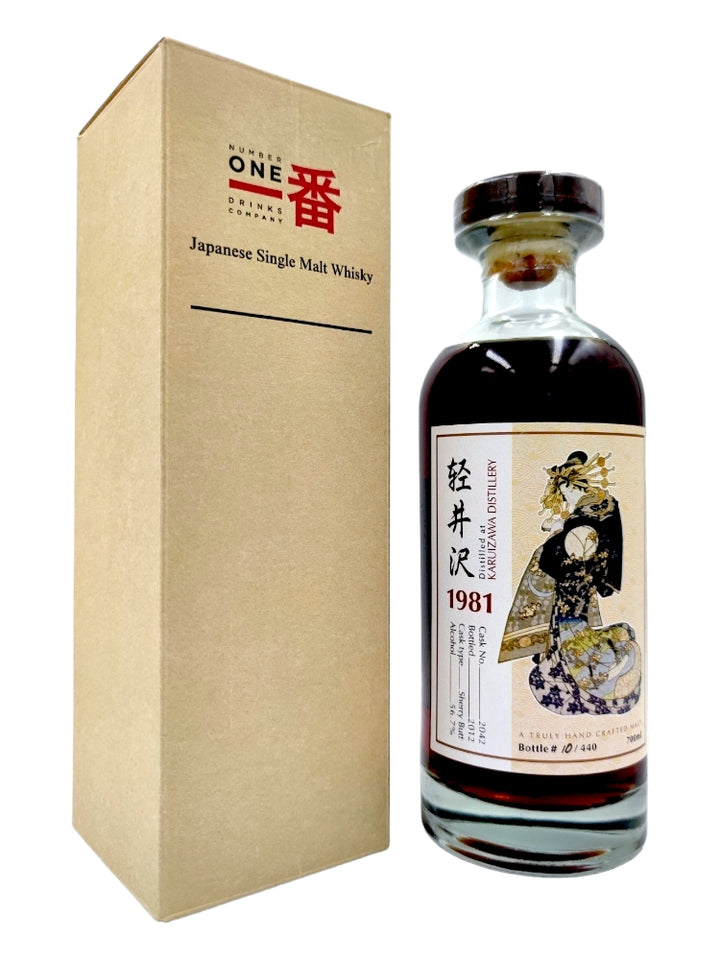 Karuizawa 1981/2012 31yo 56,7% cask#2042 Geisha box