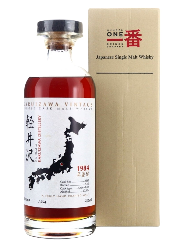 Karuizawa 1984/2010 26yo 57,1% cask#2962 Vintage