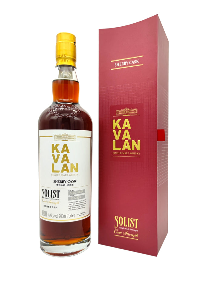 Kavalan 2021 57,1% cask#S151231013A Solist Sherry Cask