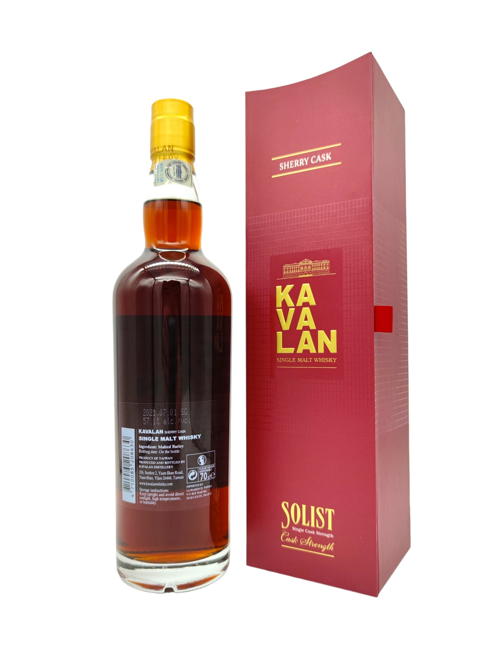 Kavalan Solist Sherry Cask 2021 57,1% cask#S151231013A