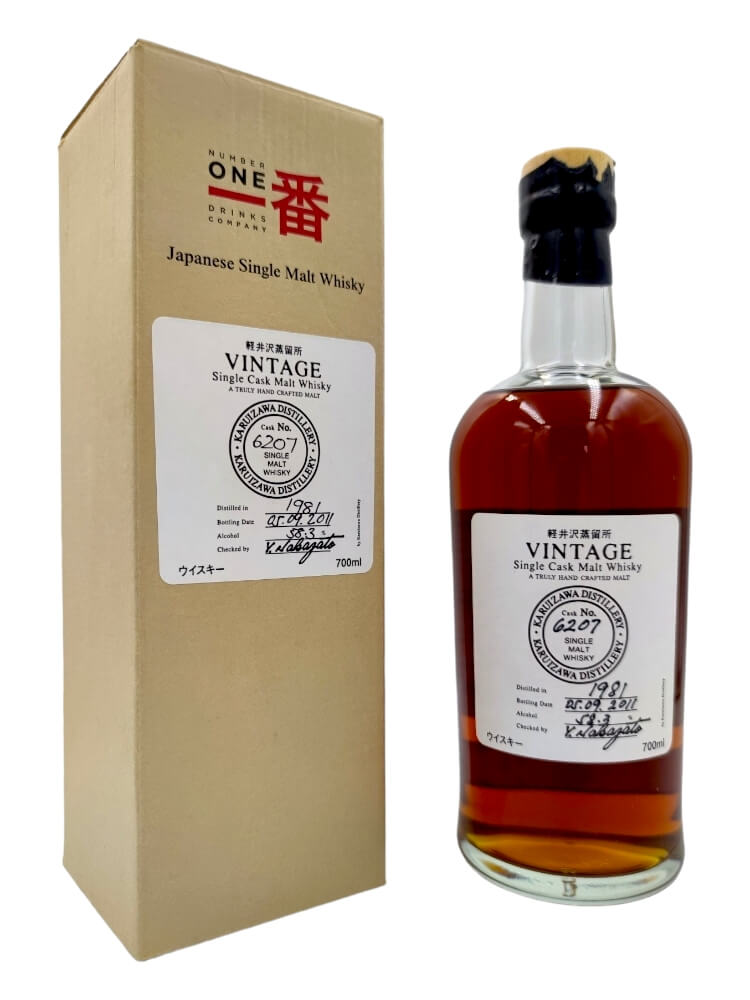 Karuizawa 1981/2011 30yo 58,3% cask#6207 Vintage