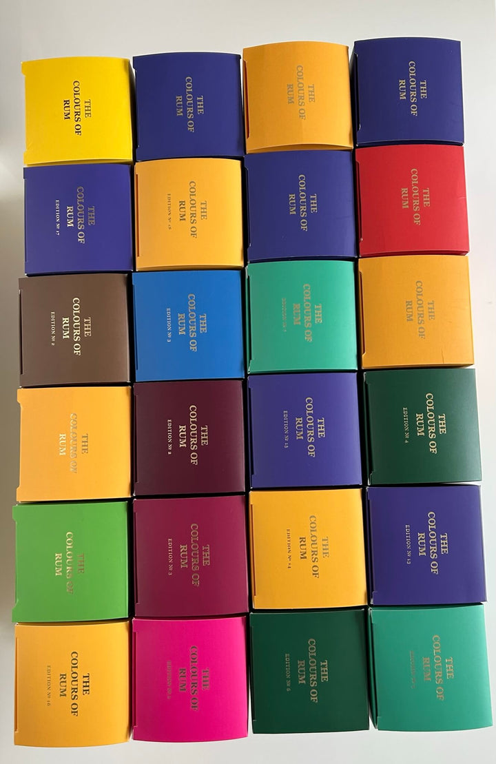 Set of 24 bottles Single Cask The Colours of Rum Wealth Solutions