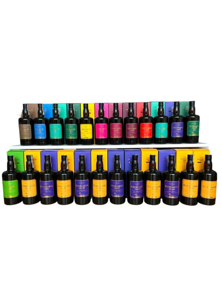 Set of 24 bottles Single Cask The Colours of Rum Wealth Solutions