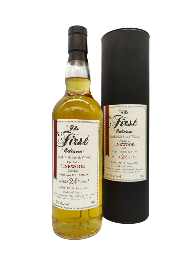 Linkwood 1987/2012 24yo 51,2% cask#ES 011/01 The First Editions