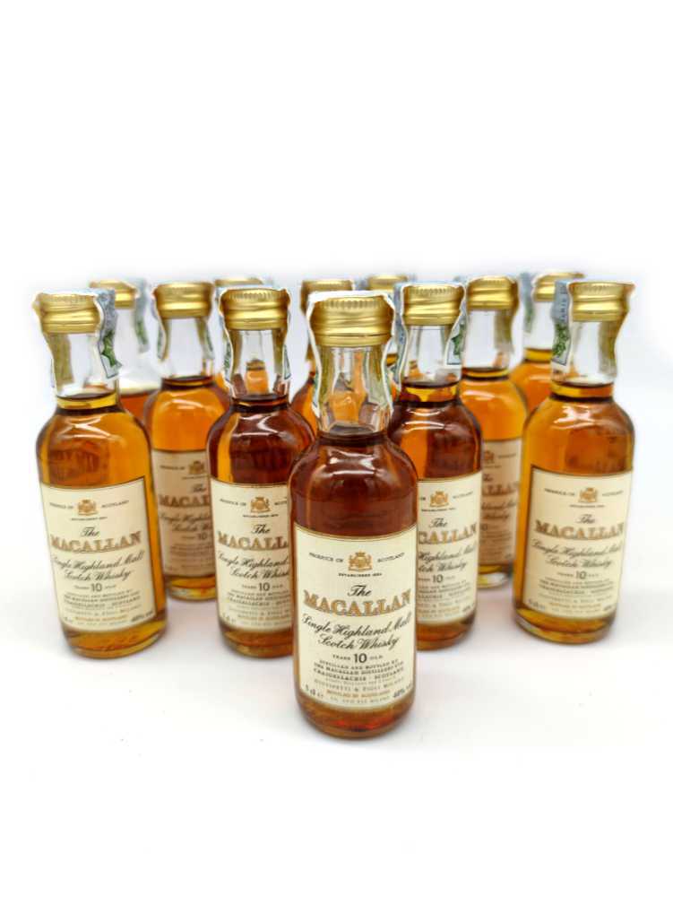 Macallan 10yo 40% set 12x50ml