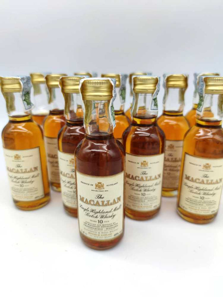 Macallan 10yo 40% set 12x50ml