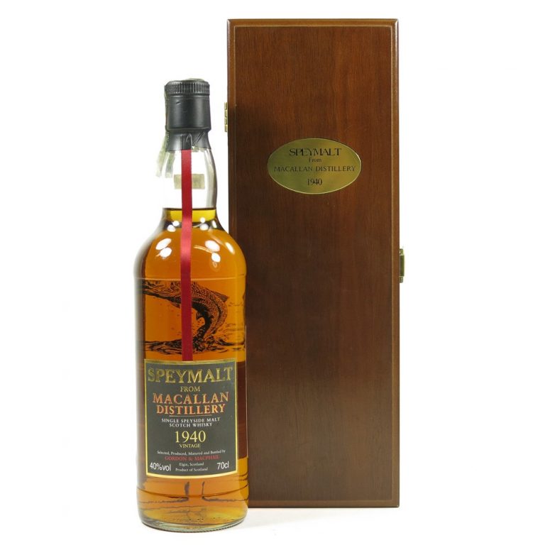 Macallan 1940 Speymalt Gordon & MacPhail