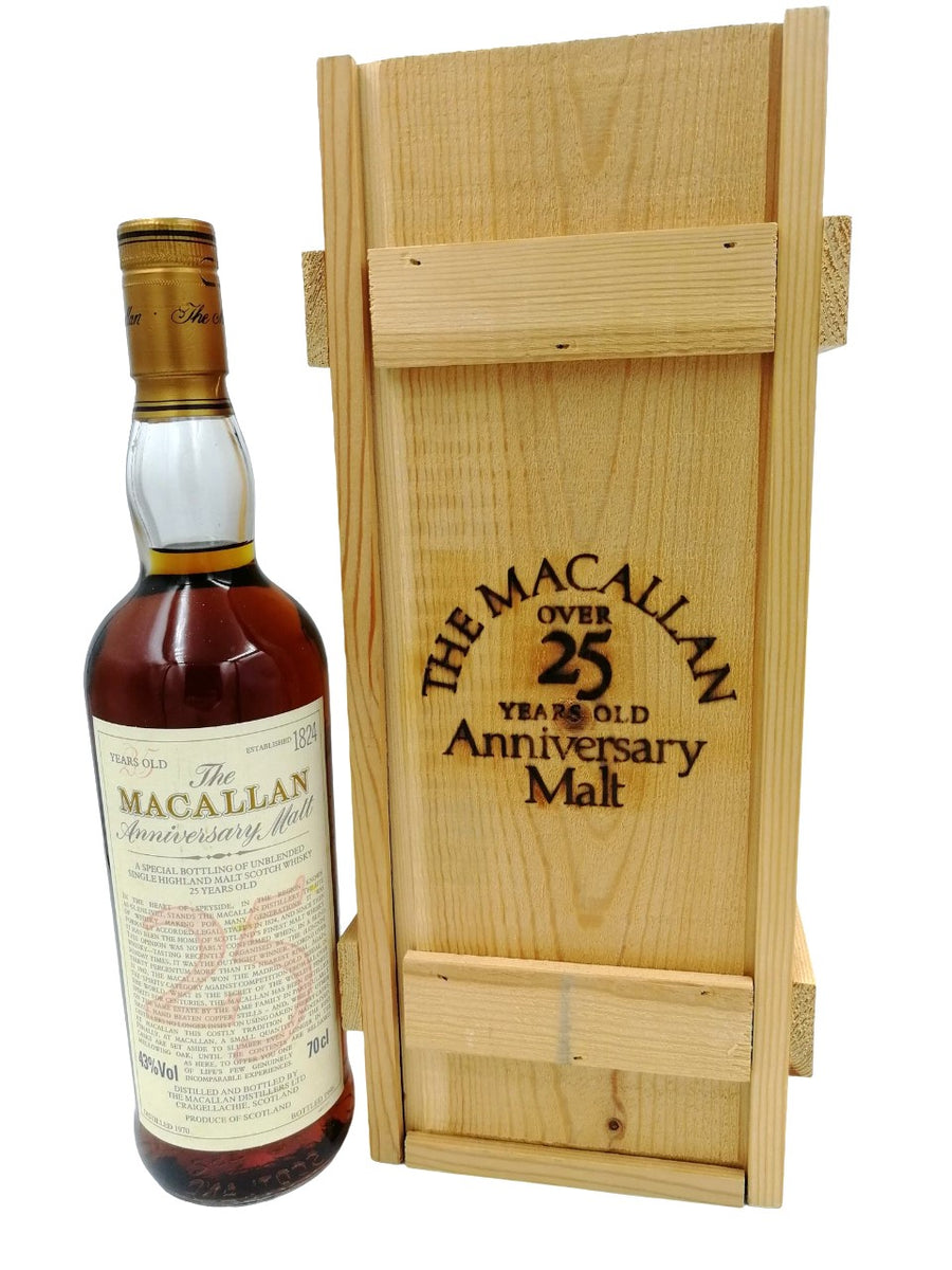 Macallan 1970 25yo The Anniversary Malt