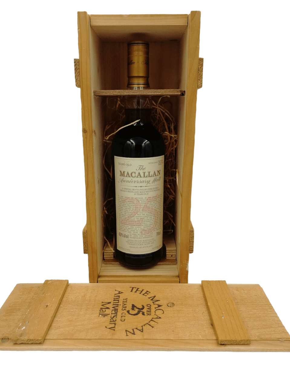 Macallan 1972 25 Years The Anniversary Malt