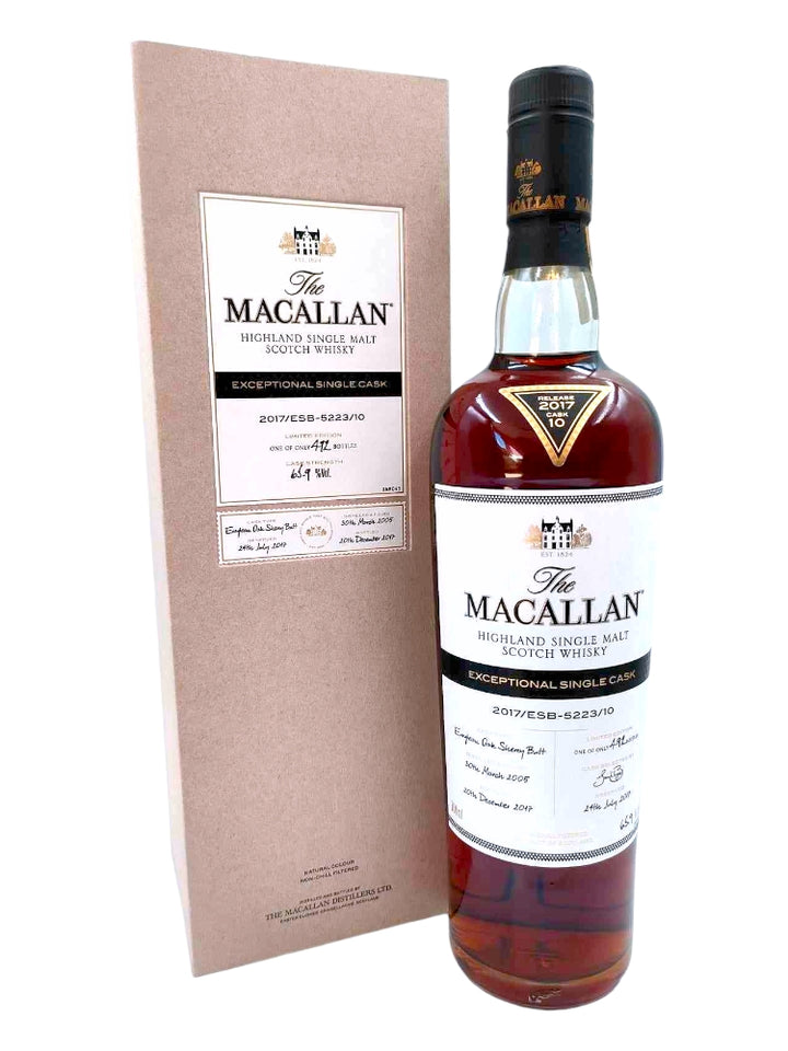 Macallan 2005 12yo 65,9% Exceptional Single Cask 2017/ESB-5223/10