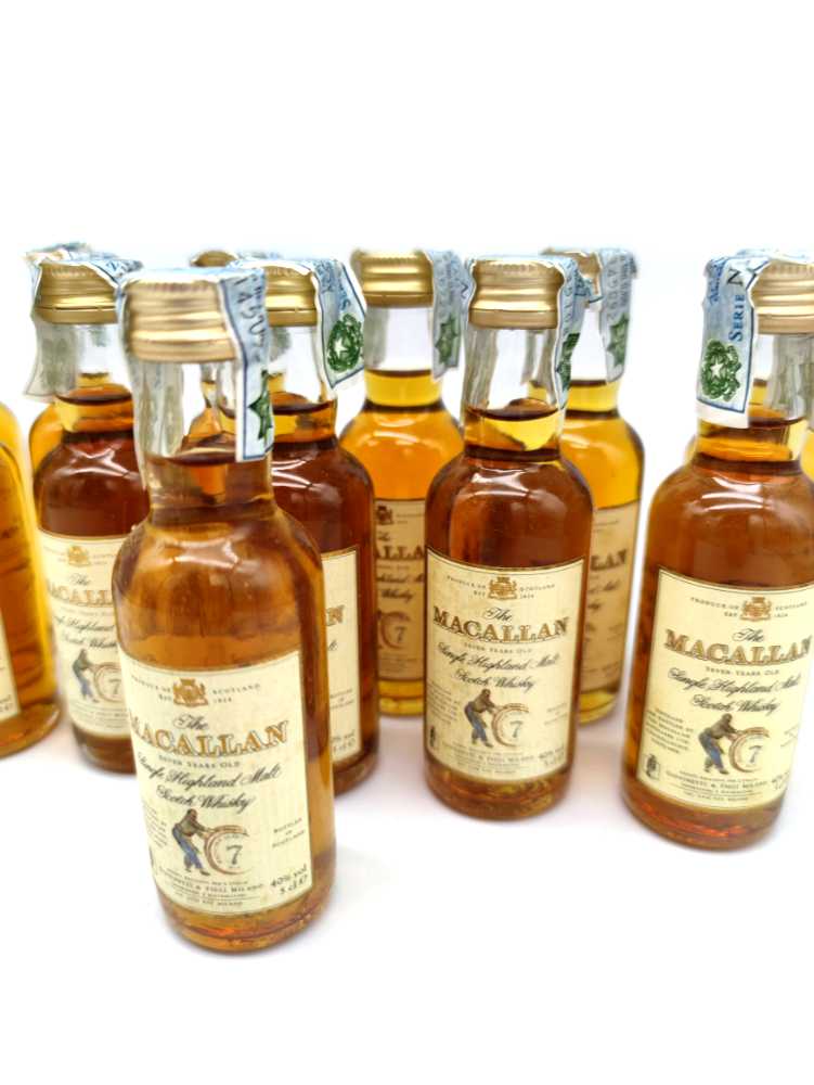 Macallan 7yo 40% set 12x50ml