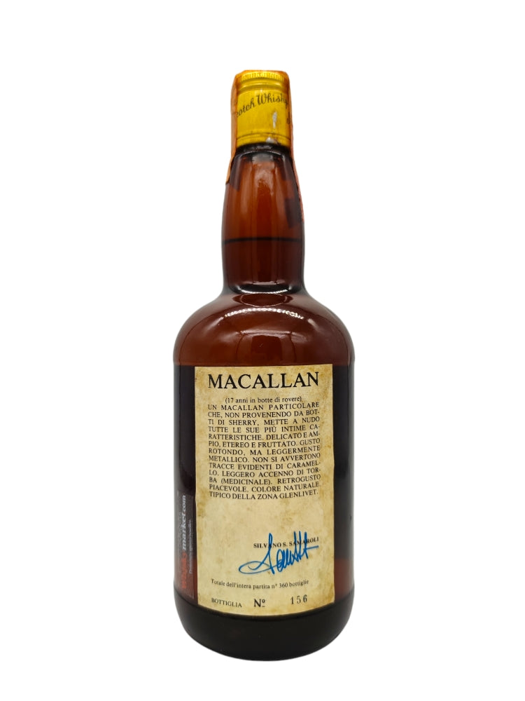 Macallan - Glenlivet 1962/1979 17yo 45.7% Samaroli