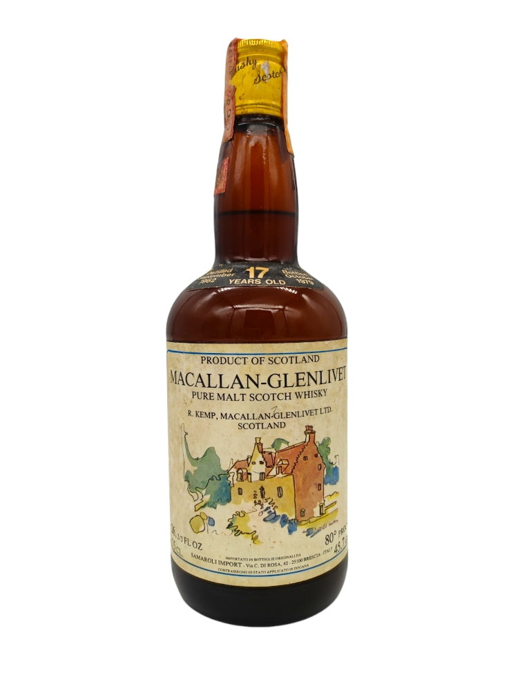 Macallan - Glenlivet 1962/1979 17yo 45.7% Samaroli